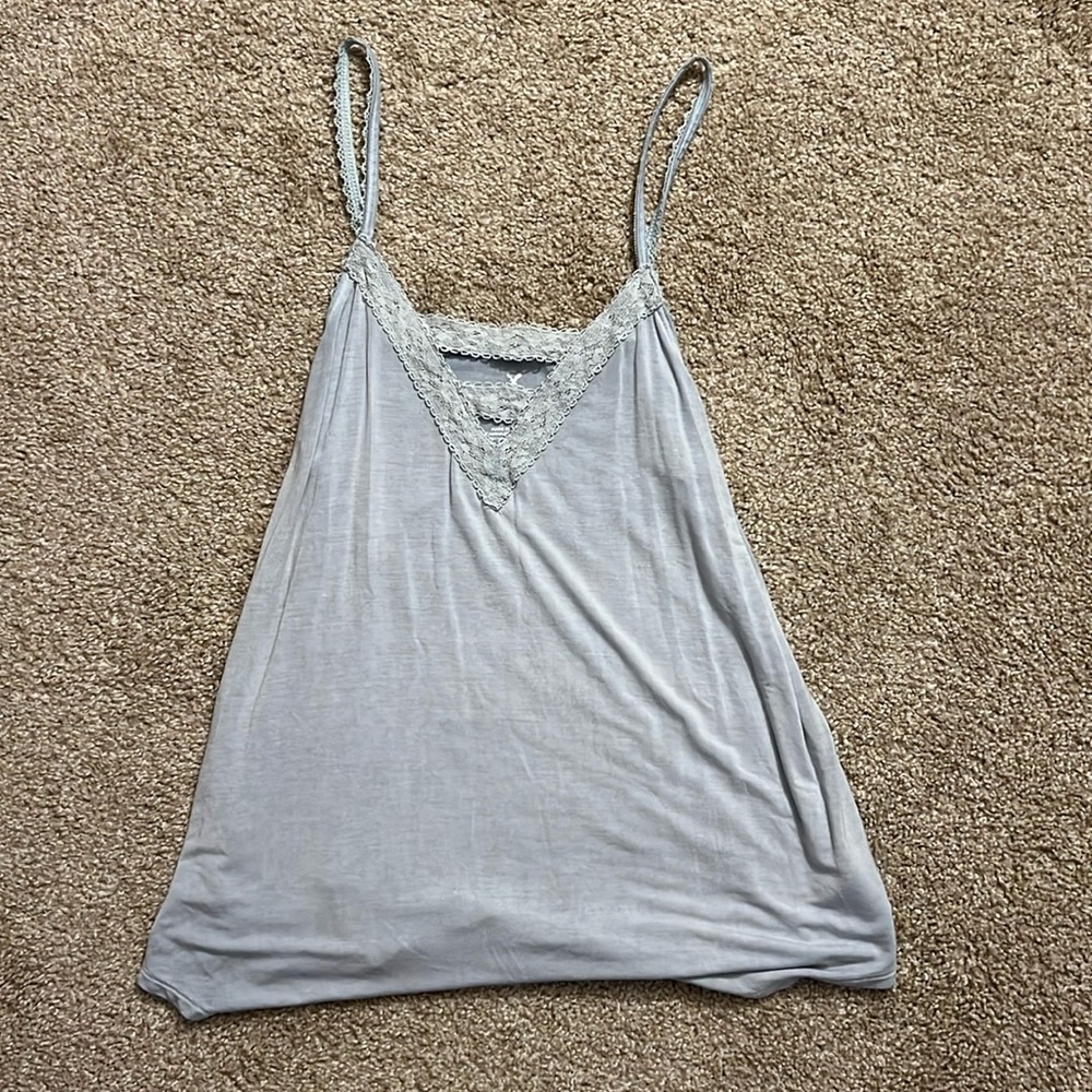 American Eagle lacey v neck tank